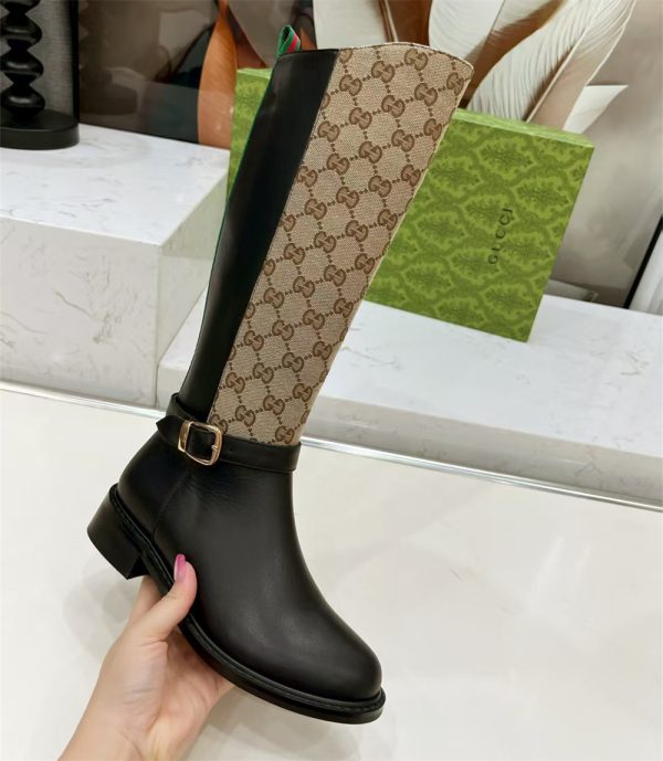 High quality long boots size:5-11 with box free shipping GUI #29195