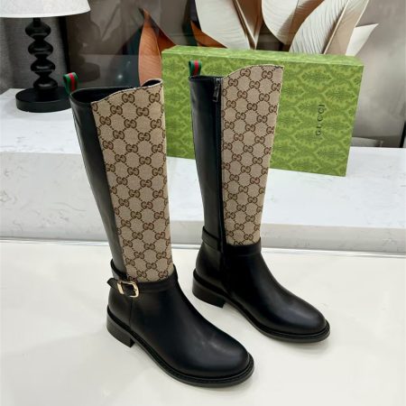 High quality long boots size:5-11 with box free shipping GUI #29195 - Image 4