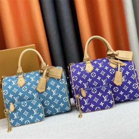 High quality leather handbag speedy size:25*15cmcm LOV #29224 - Image 2