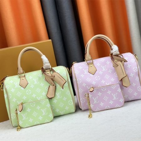 High quality leather handbag speedy size:25*15cmcm LOV #29224 - Image 3