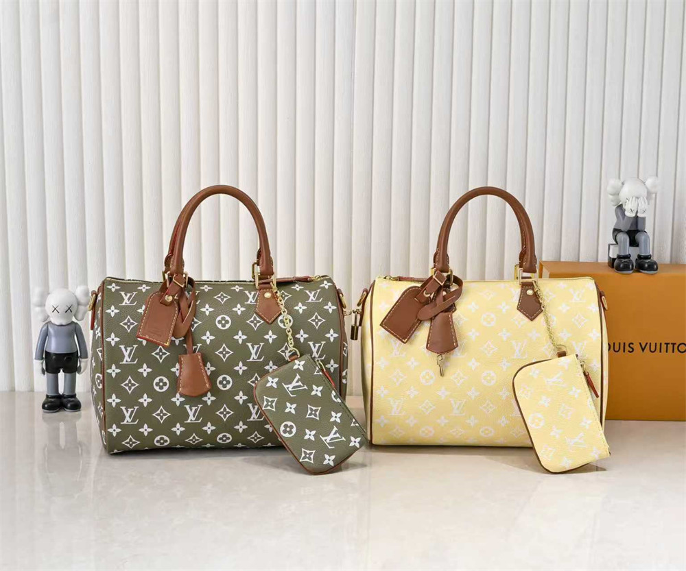 High quality leather handbag speedy size:25*15cmcm LOV #29224 - Image 4