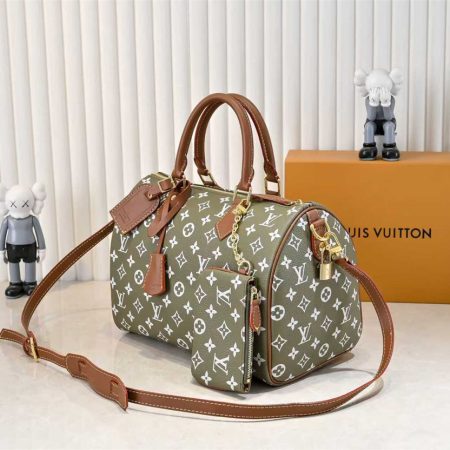 High quality leather handbag speedy size:25*15cmcm LOV #29224 - Image 5