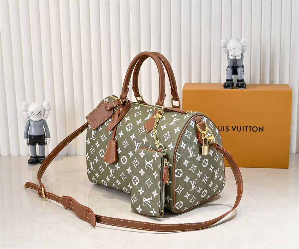 High quality leather handbag speedy size:25*15cmcm LOV #29224 - Image 5