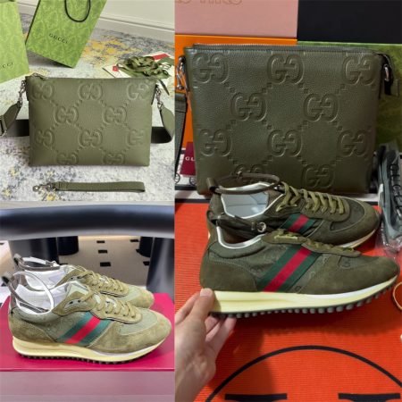 1 set fashion casual sneaker & messenger bag free shipping GUI #29249