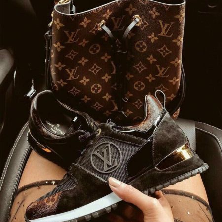 High quality casual sneaker & bucket bag free shipping LOV #29256