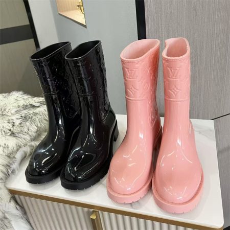 High quality rain boots for women size:5-10 with box free shipping LOV #29258 - Image 2