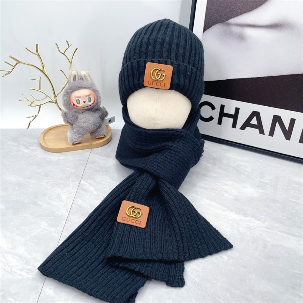 High quality scarf & hat & glove set GUI #29271 - Image 3