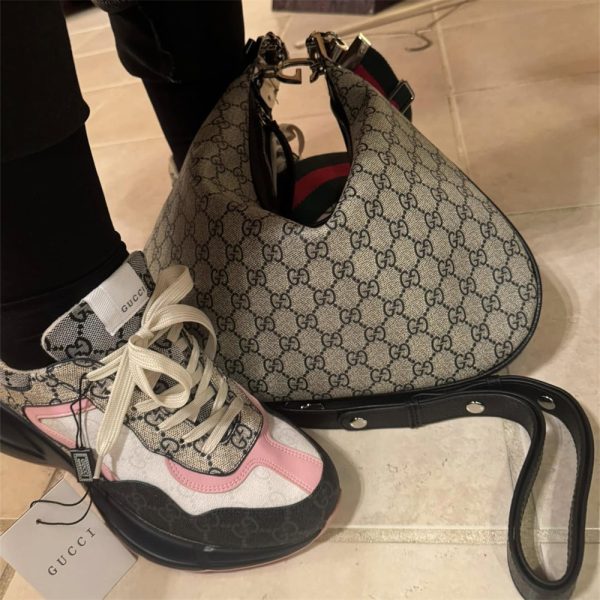 High quality casual sneaker & shoulder bag & belt free shipping GUI #29273