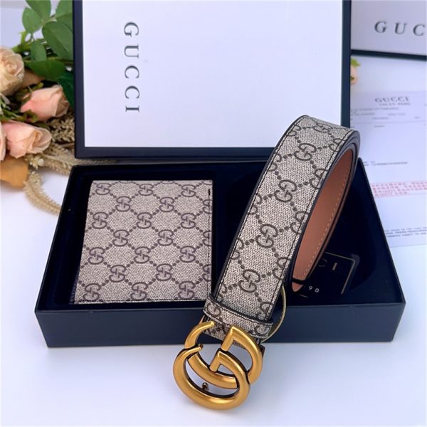 High quality belt & wallet gift box set #29274