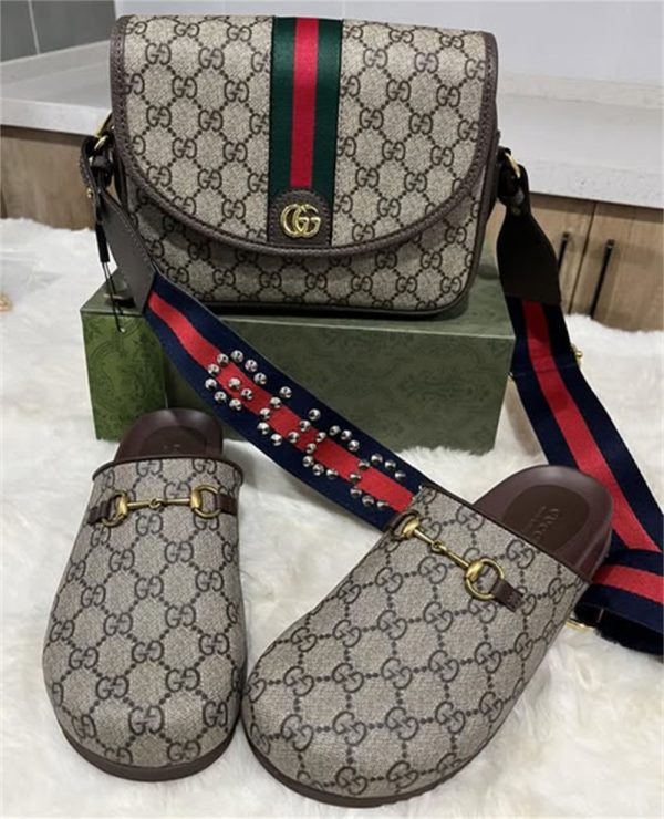 High quality slipper & shoulder bag free shipping GUI #29275