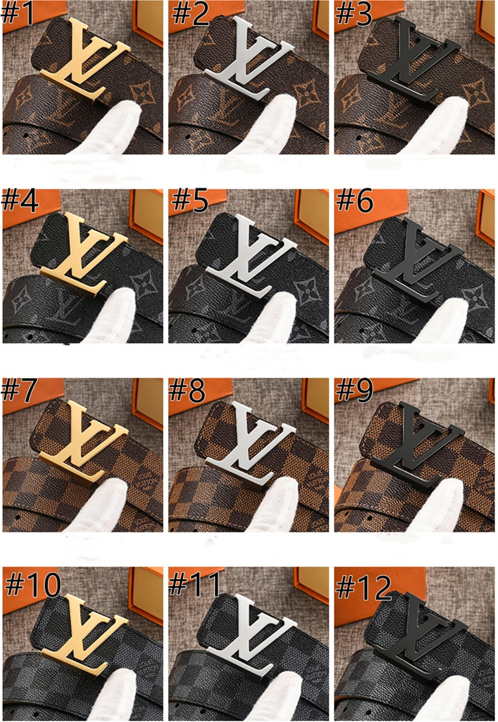 Wholesale belt width size:4.0cm LOV #29276,NEW ARRIVALS - Image 2
