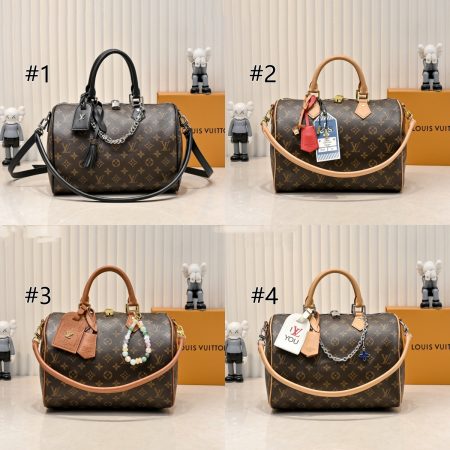 Top quality leather handbag speedy size:30*21cm LOV #29312