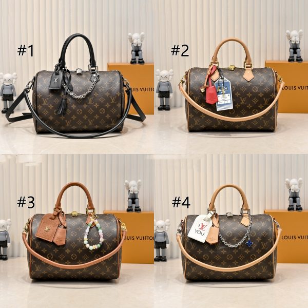 Top quality leather handbag speedy size:30*21cm LOV #29312