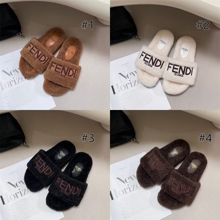 High quality fuzzy slipper size:5-10 with box FEN #29315