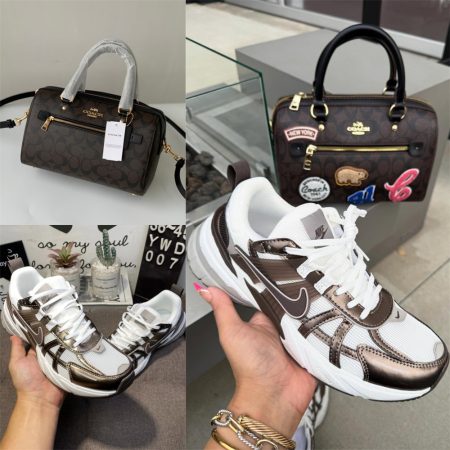 1 set fashion sport shoes &handbag free shipping COH #29353