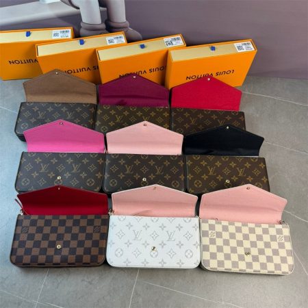 Top quality leather shoulder bag XFB size:23*3*11cm with box LOV CM #29358 - Image 2