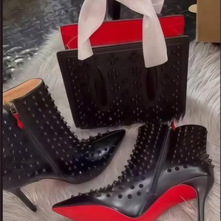 High quality boots & Toter bag set free shipping CLN #29360