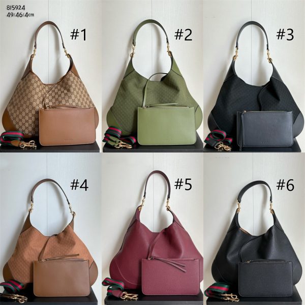 Top quality leather shoulder bag size:49*46*4cm GUI #29379