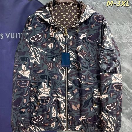 High quality Reversible jacket jacket for men size:M-3XL #29380 - Image 4