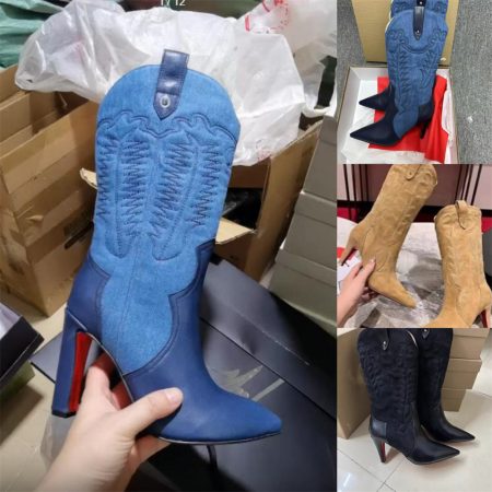 High quality boots size:5-12 with box free shipping CLN #29414