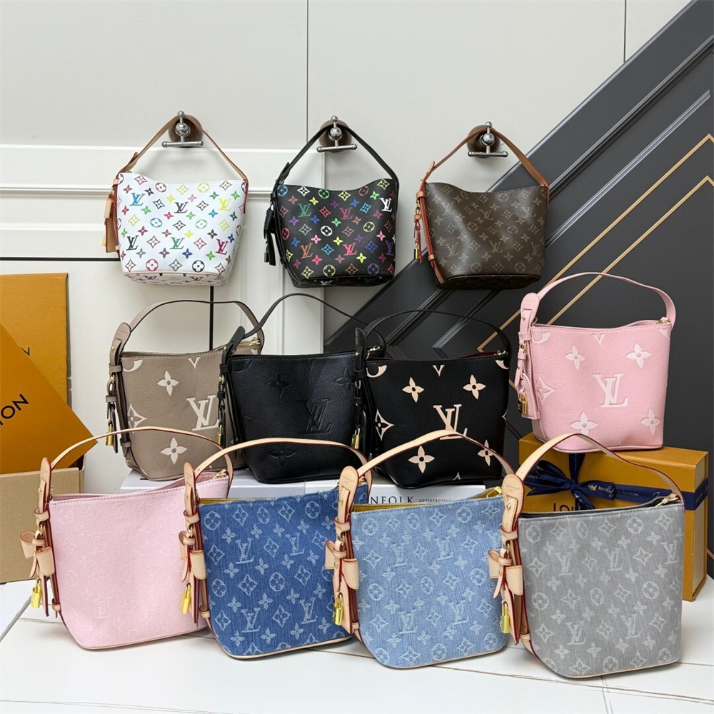 Top quality leather bucket bag size:16*12*18cm LOV #29445 - Image 2