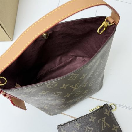 Top quality leather bucket bag size:16*12*18cm LOV #29445 - Image 5
