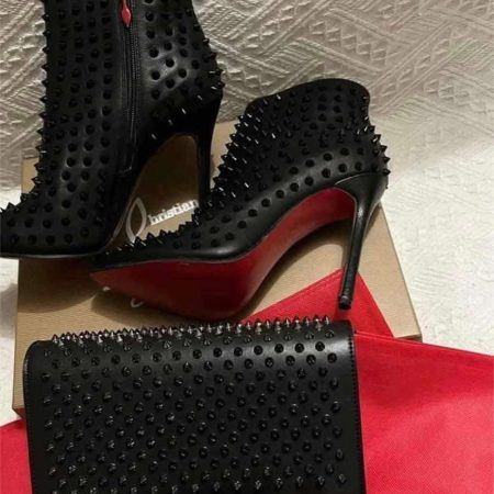High quality boots & shoulder bag set free shipping CLN #29451,NEW ARRIVALS