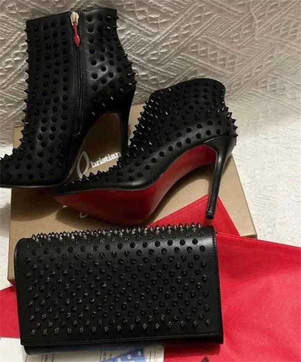 High quality boots & shoulder bag set free shipping CLN #29451,NEW ARRIVALS