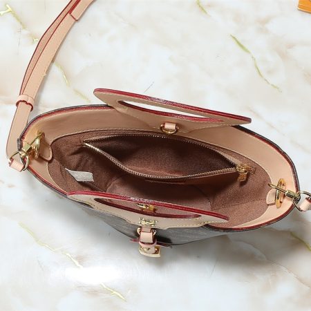 Top quality leather bucket bag size:36*48*21.5cm LOV #29456 - Image 3