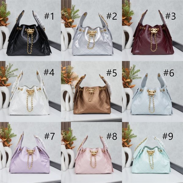Top quality leather bucket bag size:26*20*14cm CHL #29462