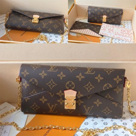 Top quality leather shoulder bag size:23*11*2cm LOV #29463