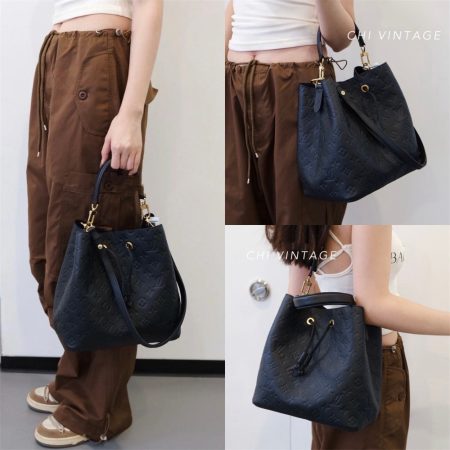 High quality leather bucket bag size:26*25cm LOV #29670