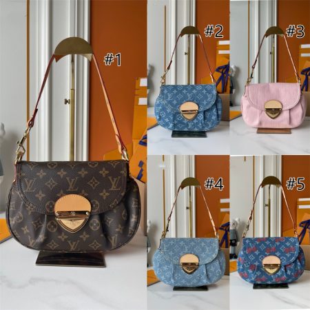 Top quality denim shoulder bag size:27*18*3cm LOV #29673