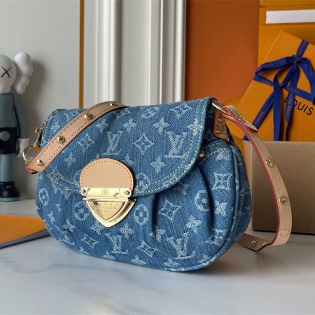 Top quality denim shoulder bag size:27*18*3cm LOV #29673 - Image 4