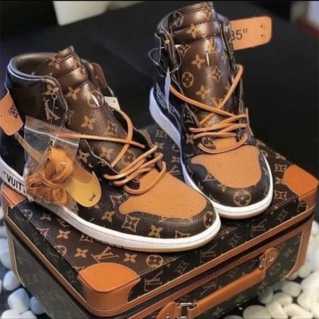 High quality sneaker size:5-12 with box free shipping LOV #29678 - Image 2