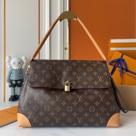 Top quality leather shoulder bag size:36*26*18cm LOV #29895