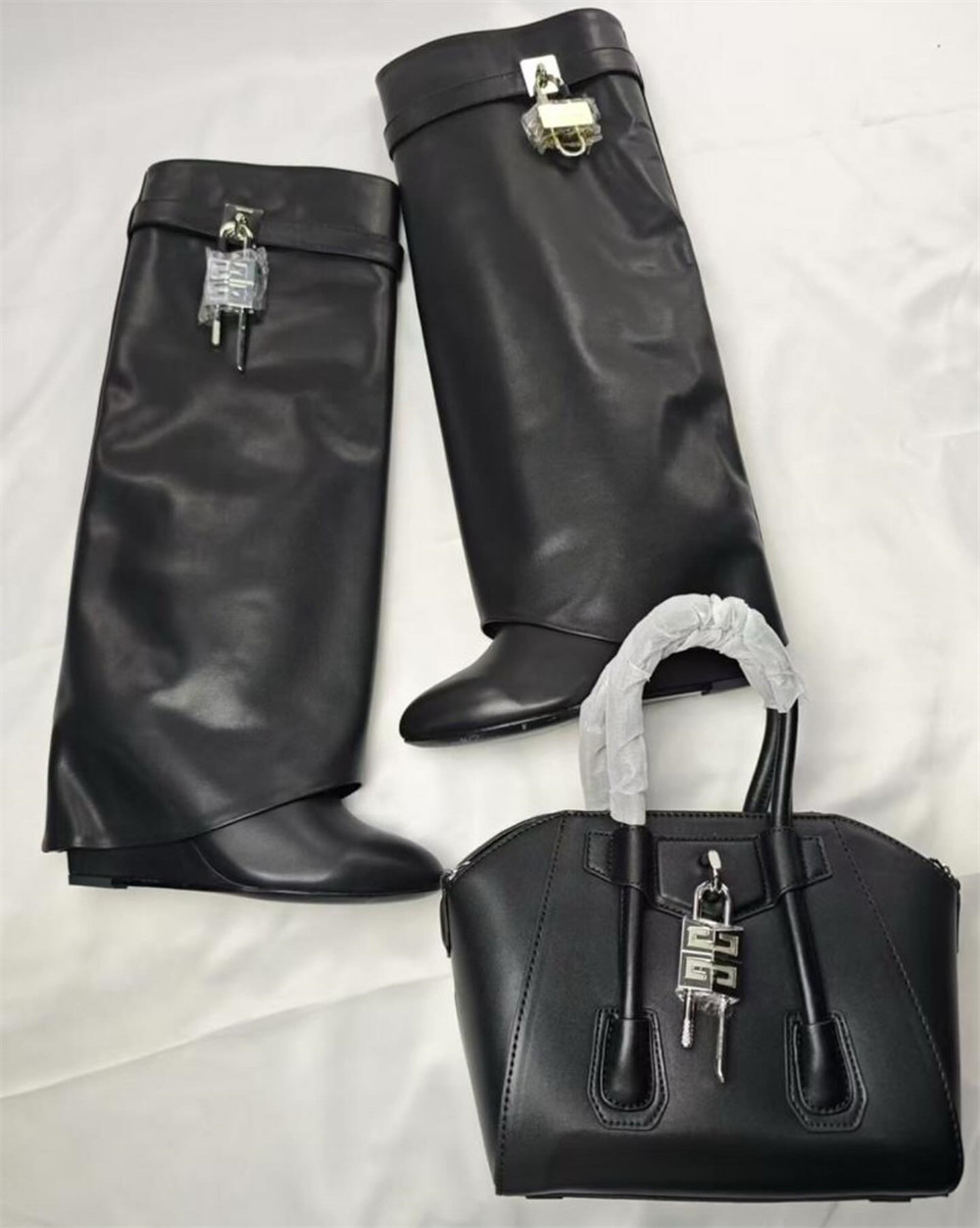 High quality boots & handbag set free shipping GIV #29904 - Image 1