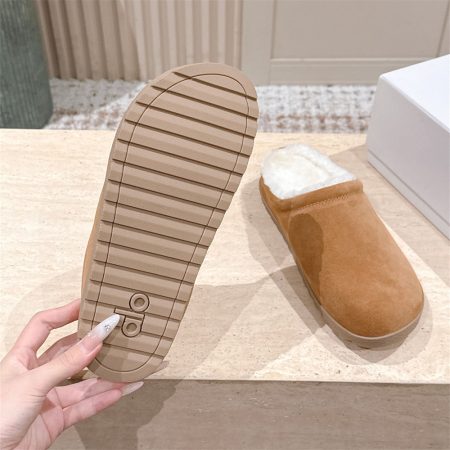 High quality fuzzy slipper size:5-9 with box ALO #29905,Top Quality Shoes - Image 3