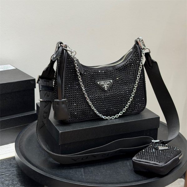 High quality shoulder bag size:22cm PRA #29910