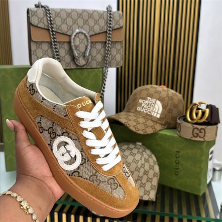 High quality sneaker & shoulder bag & belt & hat set free shipping GUI #29918
