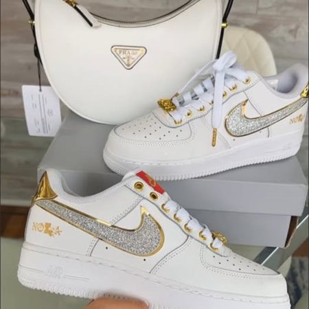 High quality sport shoes & shoulder bag set free shipping PRA #29926