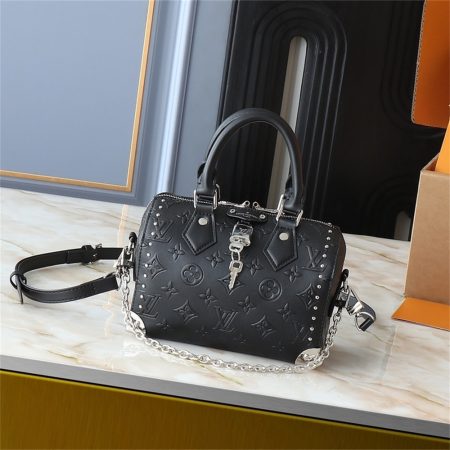 Top quality leather handbag speedy size:20.5*13.5*11cm LOV #29931