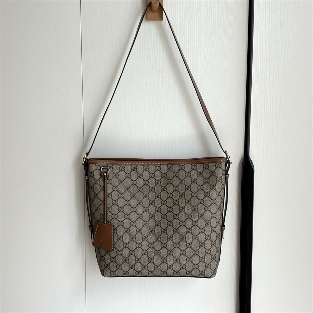 Top quality leather bucket bag size:24*16*10cm GUI #29936 - Image 2