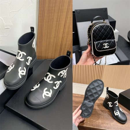 High quality rain boot & mini  backpack free shipping CHL #29952