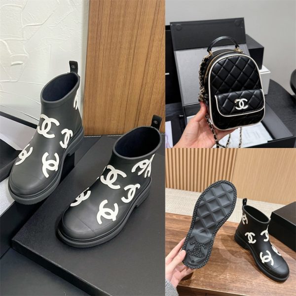 High quality rain boot & mini  backpack free shipping CHL #29952