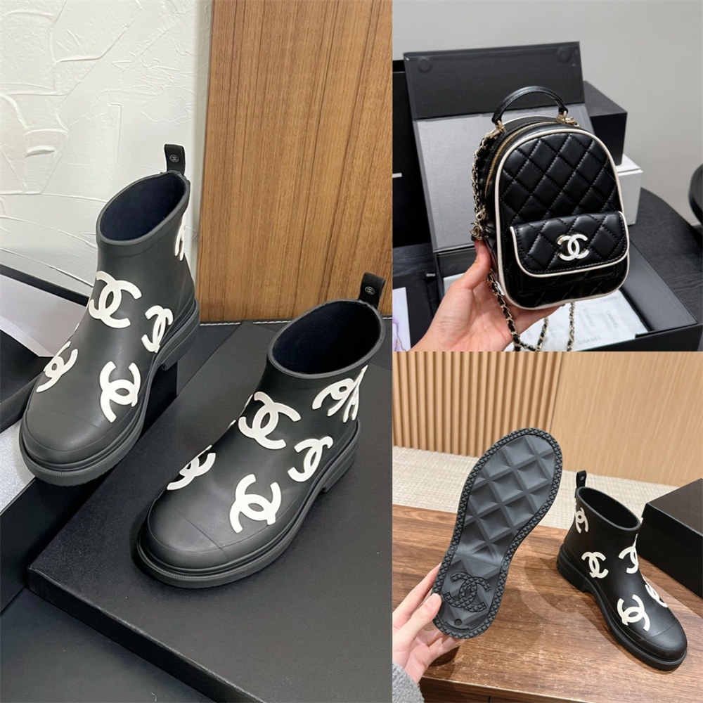 High quality rain boot & mini  backpack free shipping CHL #29952 - Image 1