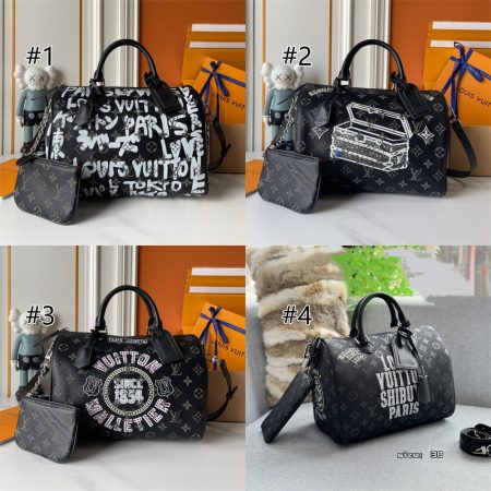 Top quality leather handbag speedy size:30*21*17cm LOV #29991