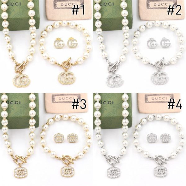 Wholesale Fashion Necklace and Bracelet and  Earring Set GUI #A5618