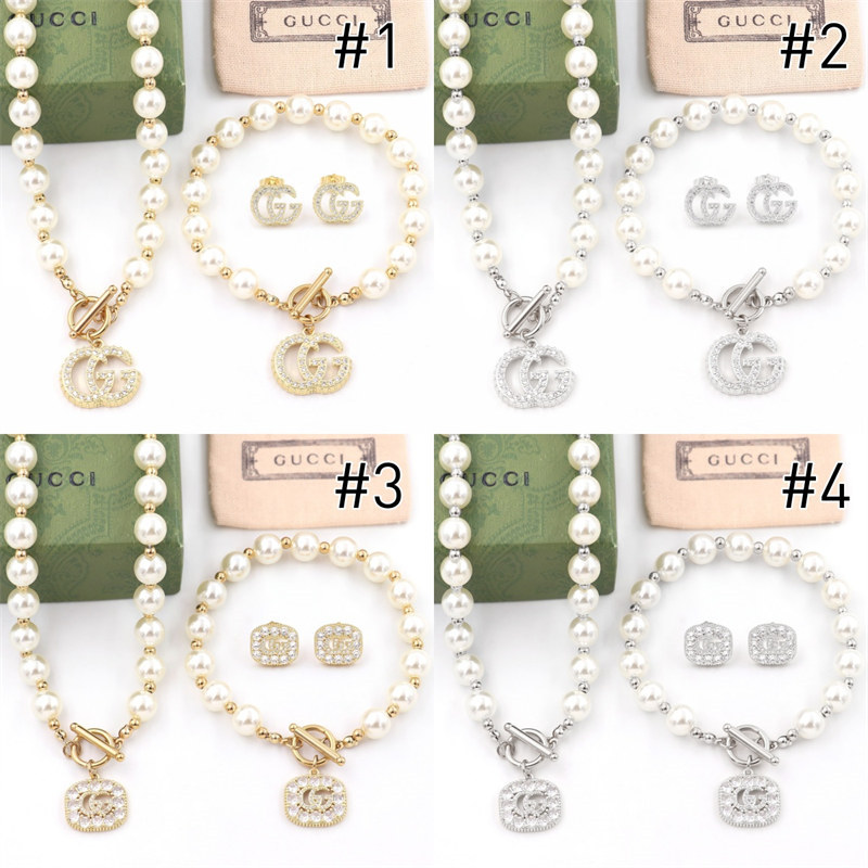Wholesale Fashion Necklace and Bracelet and Earring Set GUI #A5618