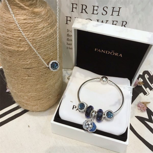 Wholesale Fashion High Quality Necklace and Bracelet Set with box PAA #A1589